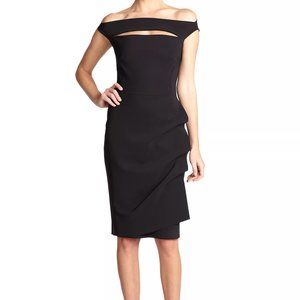 Chiara Boni La Petite Robe  Melania Short Off-The-Shoulder Dress